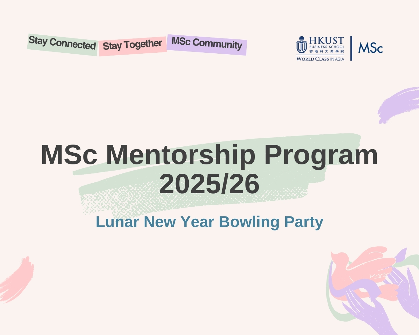 MSc Mentorship Program 2025/26 Celebrates the Lunar New Year