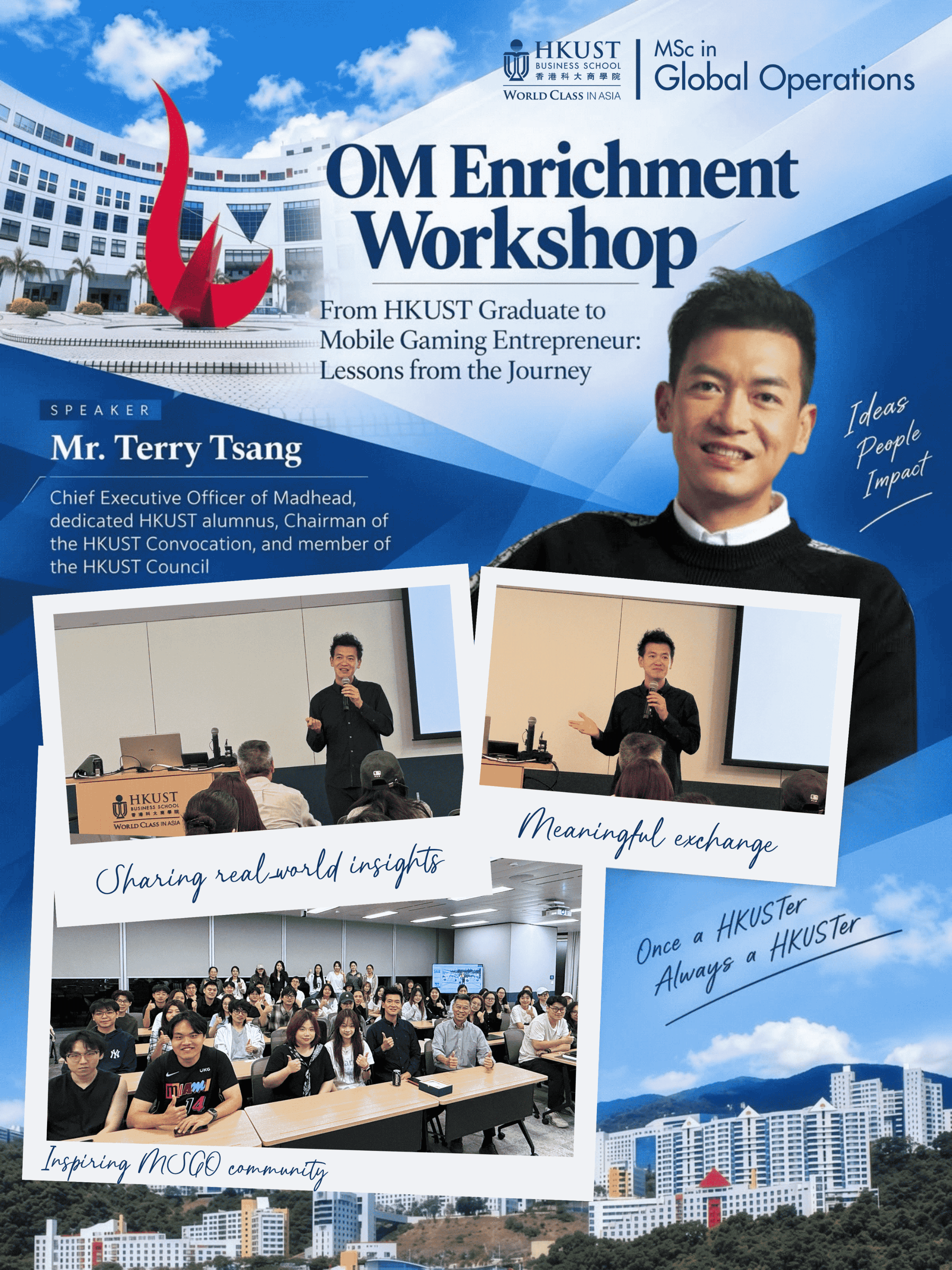 MSGO OM Enrichment Workshop with Mr. Terry Tsang
